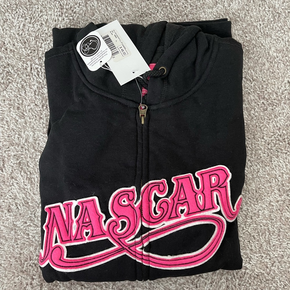 NWT NASCAR Zip Up Hoodie